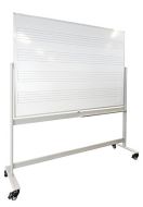 1800 x 1200 Magnetic Mobile MUSIC Whiteboard